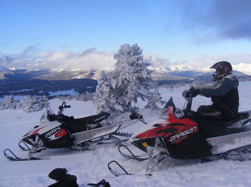 Snowmobile Vacations in British Columbia, Canada are a Popular Choice