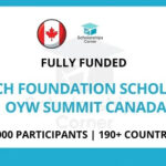 Z Zurich Foundation Scholarship 2024 OYW Summit Canada