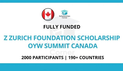 Z Zurich Foundation Scholarship 2024 OYW Summit Canada